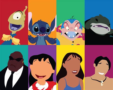 characters of lilo and stitch|lilo and stitch main characters.